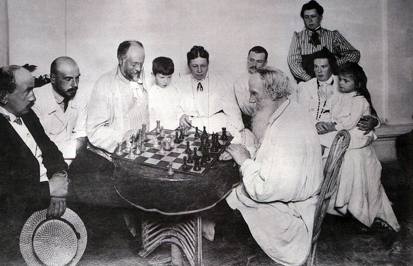 Лев Толстой и шахматы